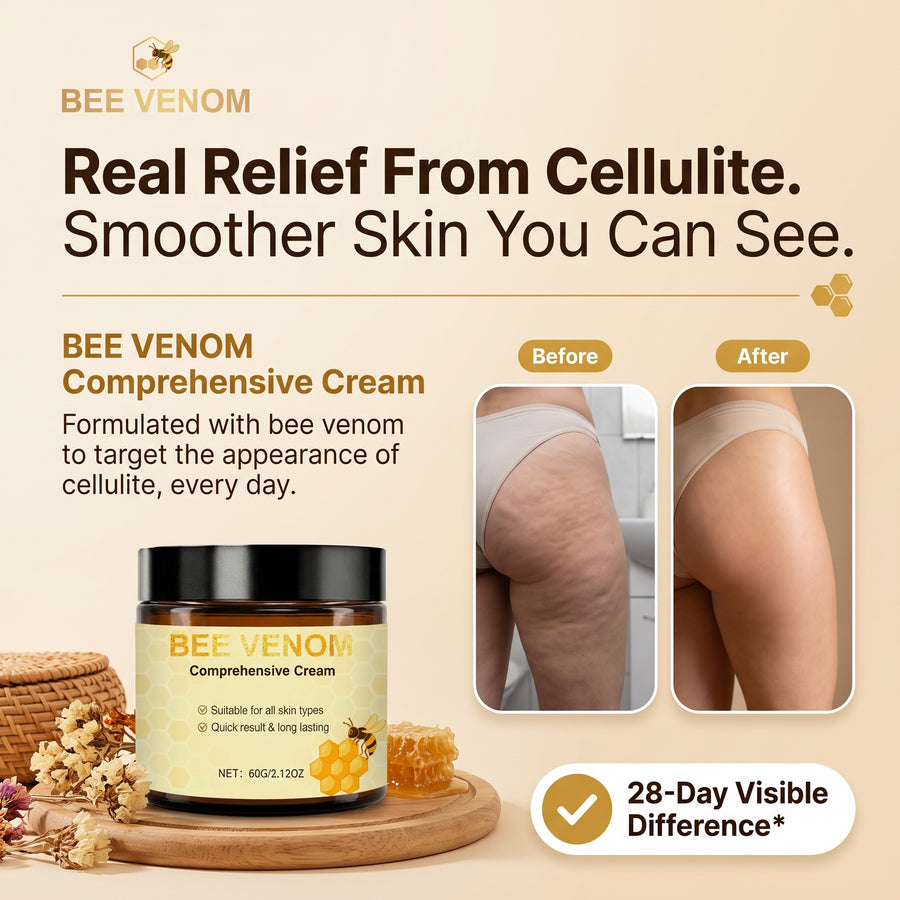 Anti Cellulite System - Bee Venom Ointment & 8 Herbal Extracts