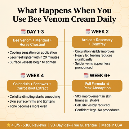 Bee Cream, Bee Venom Ointment & 8 Herbal Extracts