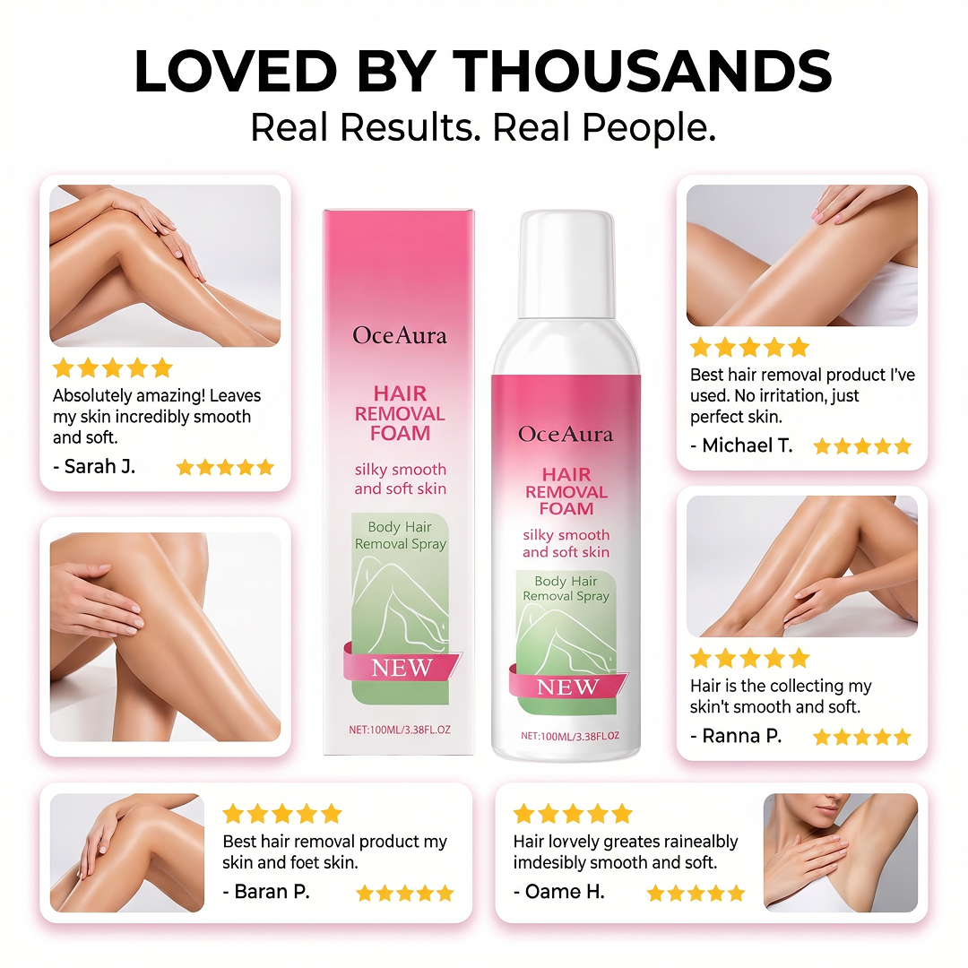 Hair Removal Foam – Smooth Skin in Seconds