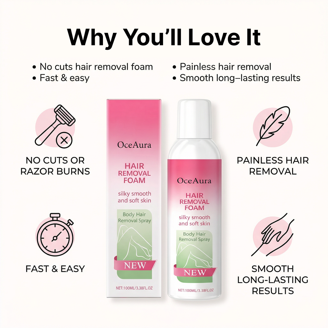 Hair Removal Foam – Smooth Skin in Seconds