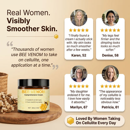 Anti Cellulite System - Bee Venom Ointment & 8 Herbal Extracts